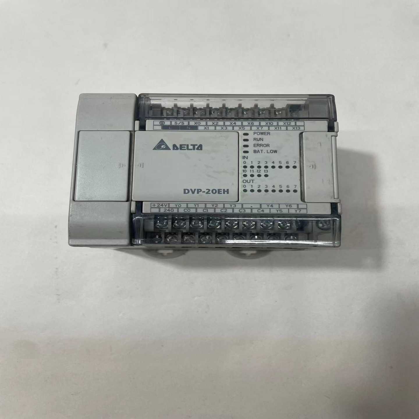 议价产品台达DVP20EH00R2已测试功能包好，实物拍摄成色如图，