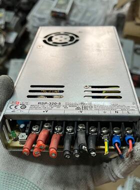 超薄明纬开关电源RSP32055V60A300W显拍前询价下单