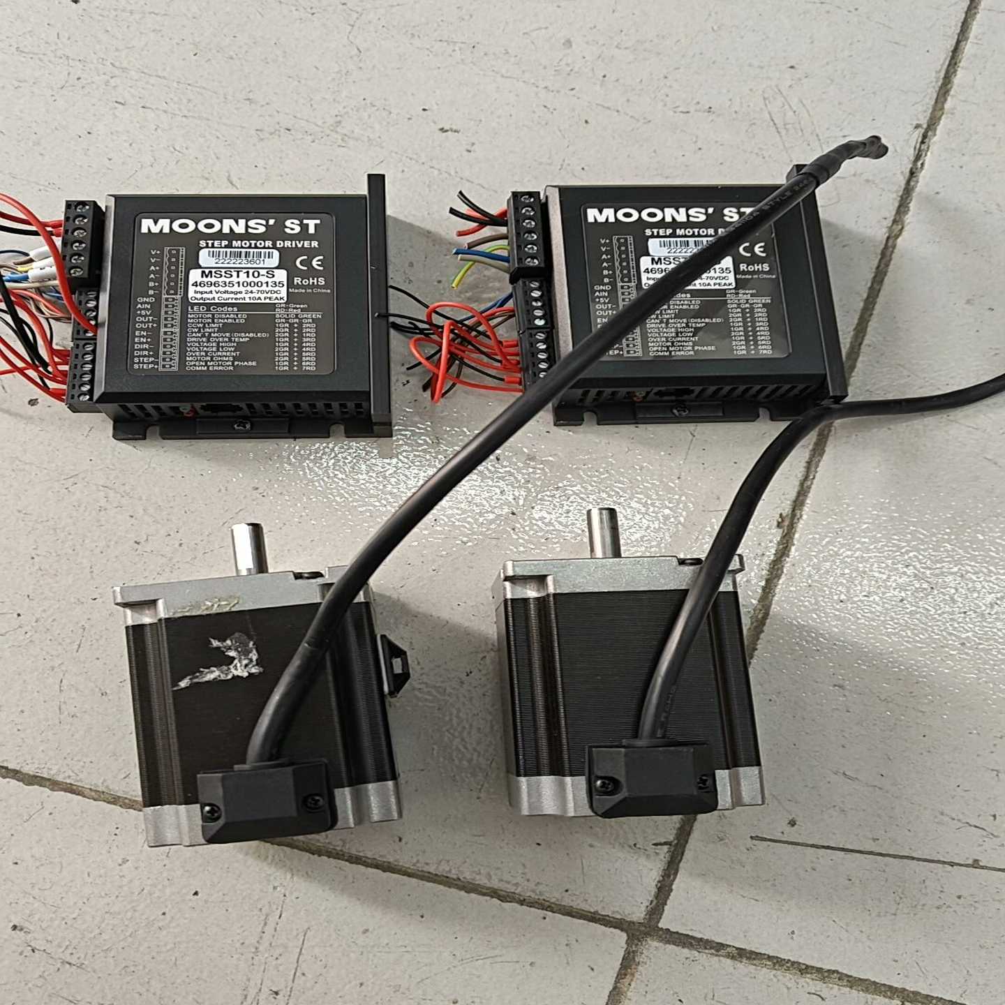 MOONS驱动器sT步进电机驱动,型号MSST10-S。雷赛询价