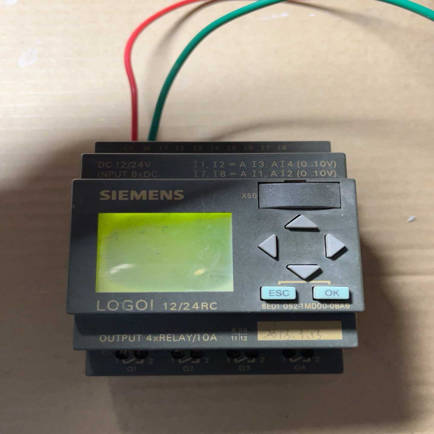 6ED1052-1MD00-0BA6上电可以亮但是显示询价