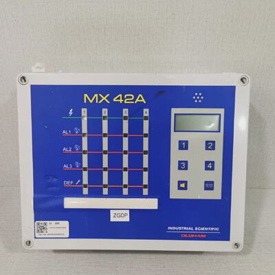 OLDHAM CENTRALE DETECTION MX42 A CONTROL UNIT 4 CHANNEL WO A