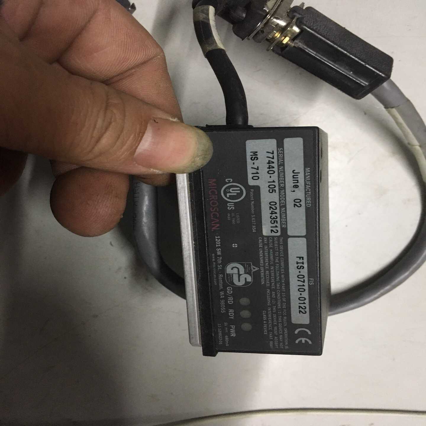 【请询价】拆机9成新迈思肯固定式扫描仪MS-710工业120