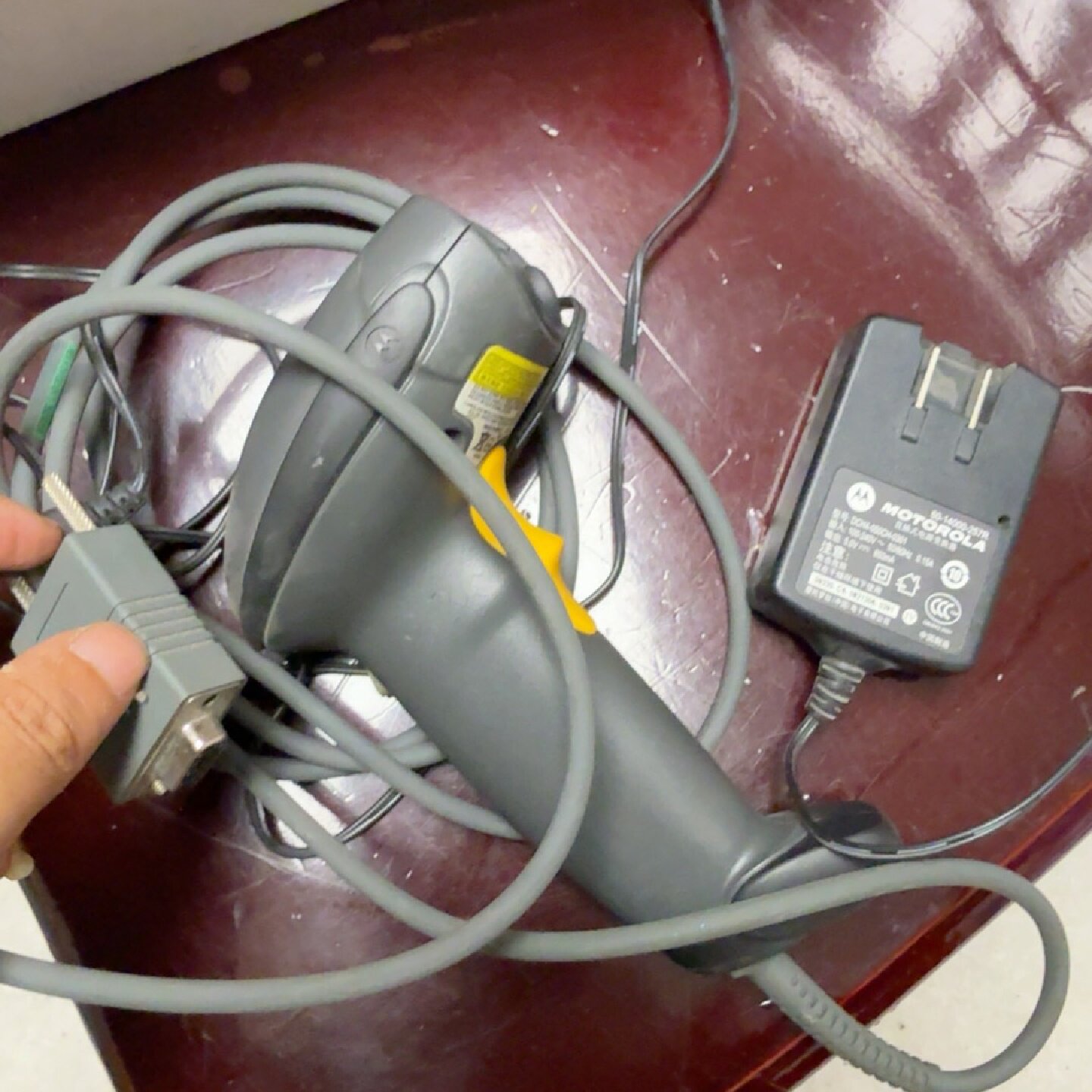 一把Symbol迅宝LS4208条码扫描枪有线连接&mdash;议价