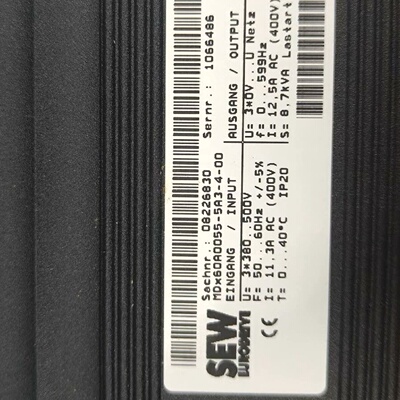 询价*SEW变频器MCV41A00555A340T型号