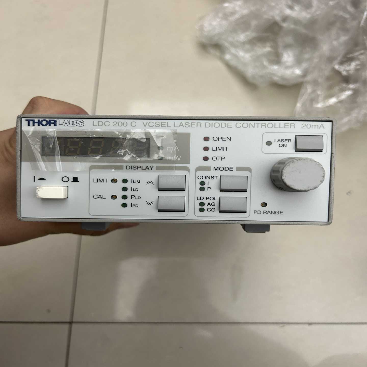 索雷博THORLABSLDC200C激光二极管控制器