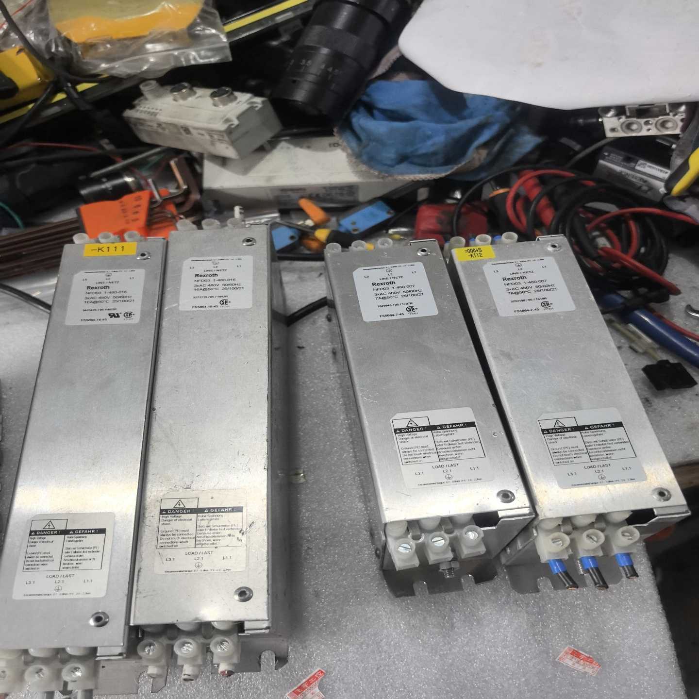 Rexroth滤波器4个，型号:NFD03.1