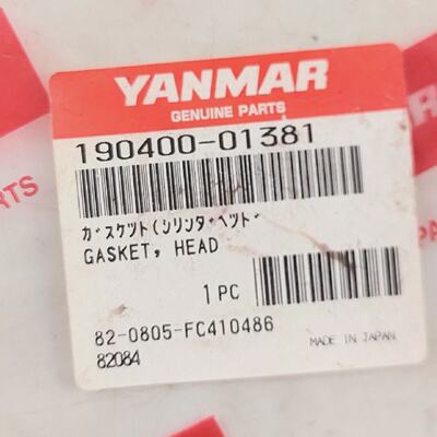 Joint Tte 19040001381 pour Yanmar SC30NSC40N Compresseur Pic