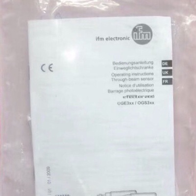 IFMOGE300易福门对射式光电开关接收装置OG