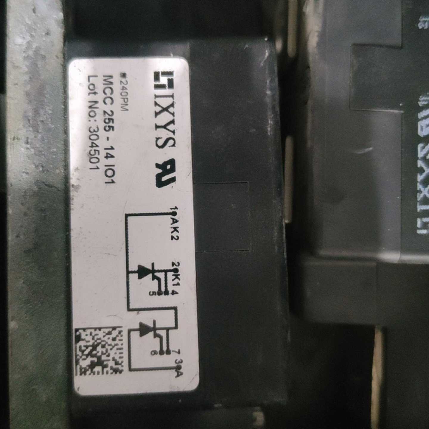 IXYS可控硅模块MCC255-14IO1--议价商品