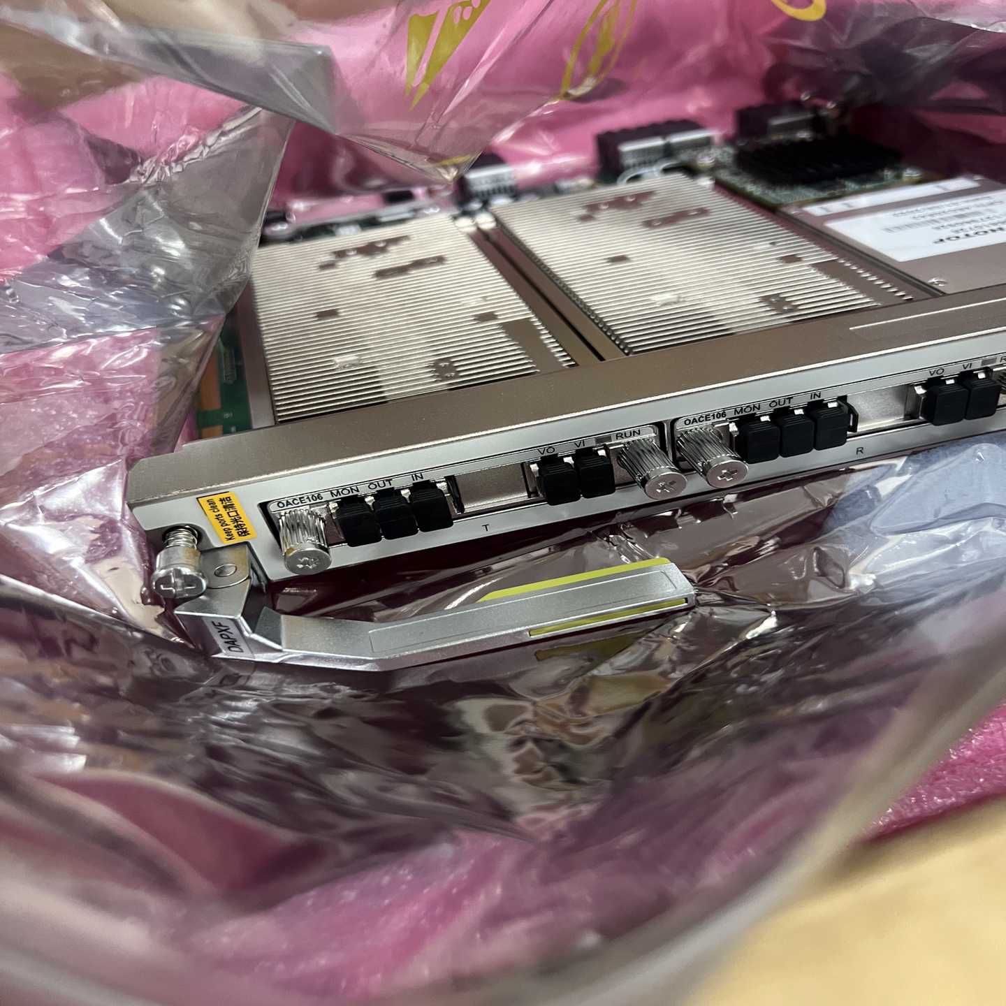 询价华为DAPXFTNG3DAPXF光基放板全新原包装对码