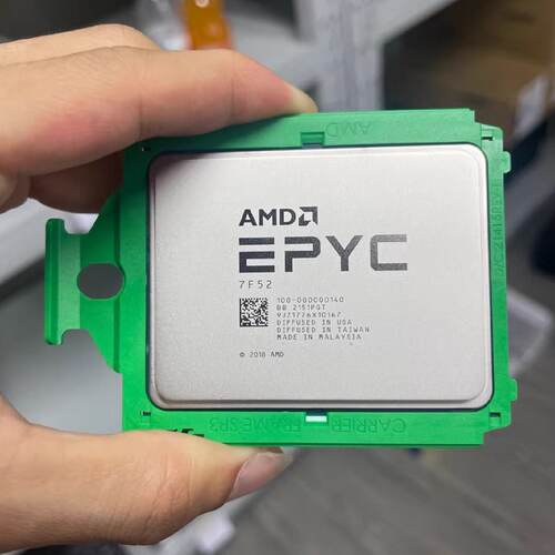 AMDEPYC7F52CPU霄龙服务器处理器正式版锁散片16核心32线程原厂