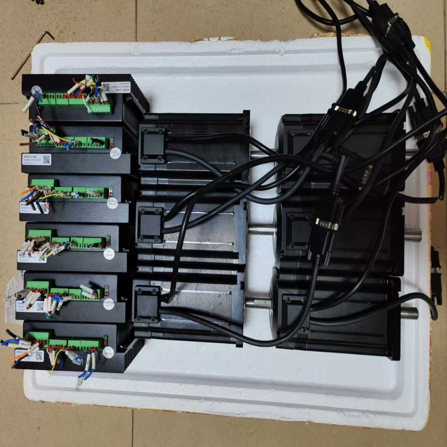 询价拆机雷赛86步进闭环电机套装，