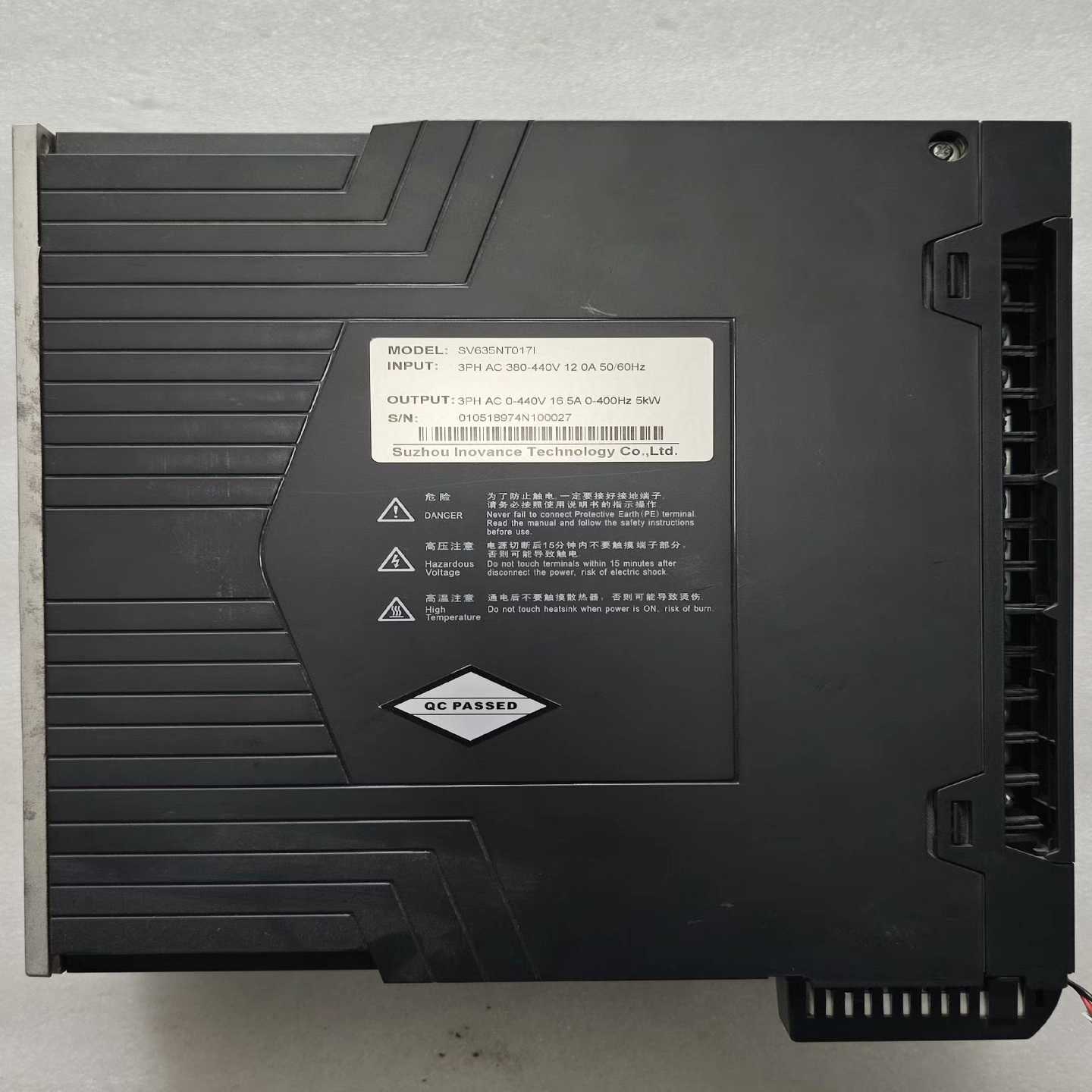 汇川伺服驱动器SV635NT017I--议价商品