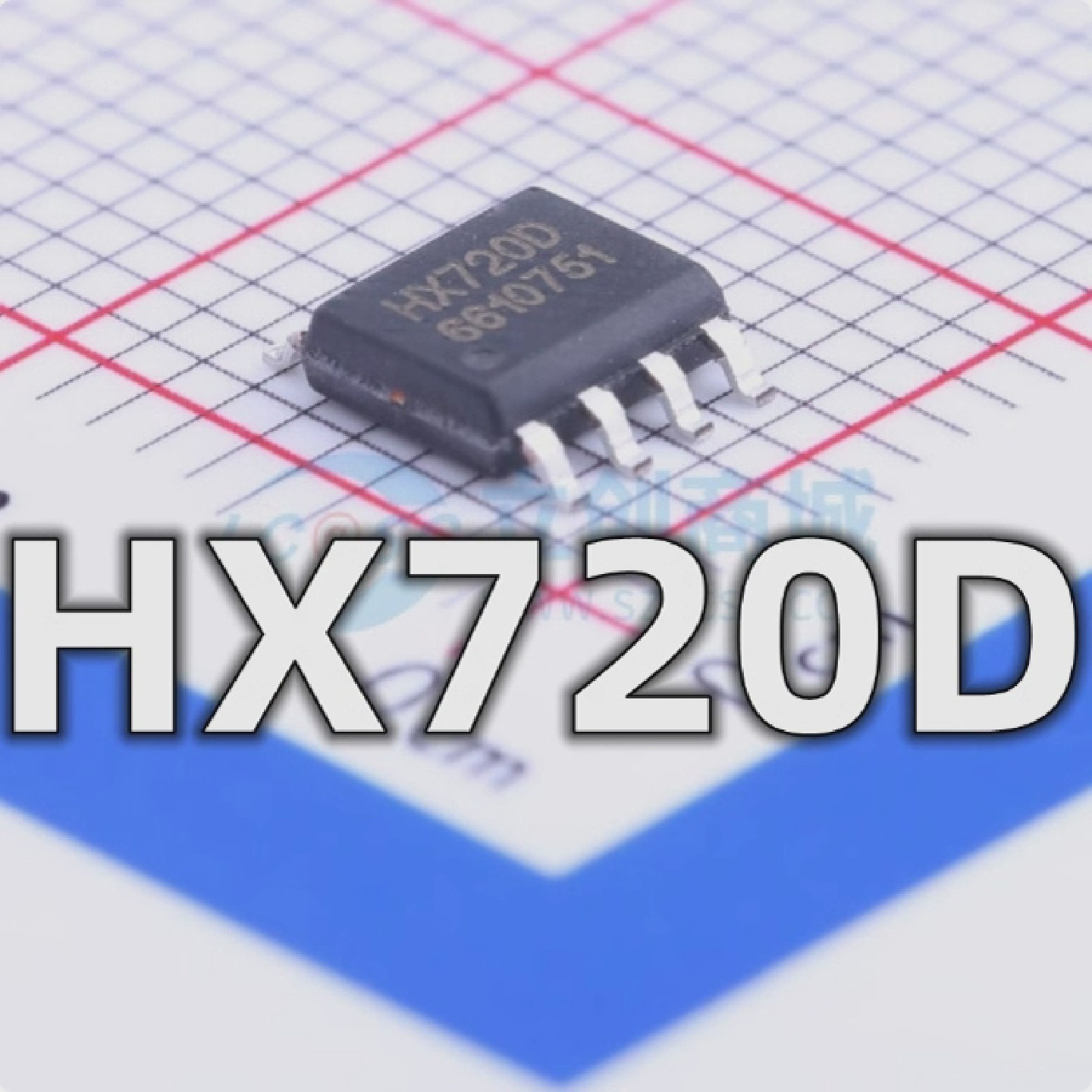 全新原装HX720D封装SOP-824位模数转换IC芯片现货供应