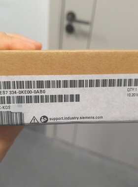 西门子6ES7 334-0KE00-0AB0，全新原装未开封议价