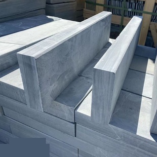 天然青石板路沿石围边马路牙石花园庭院菜地路缘石花坛条石侧石材