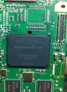 新胚EP4CE75F23I7N芯片！10多片到货！芯片漂亮！询价