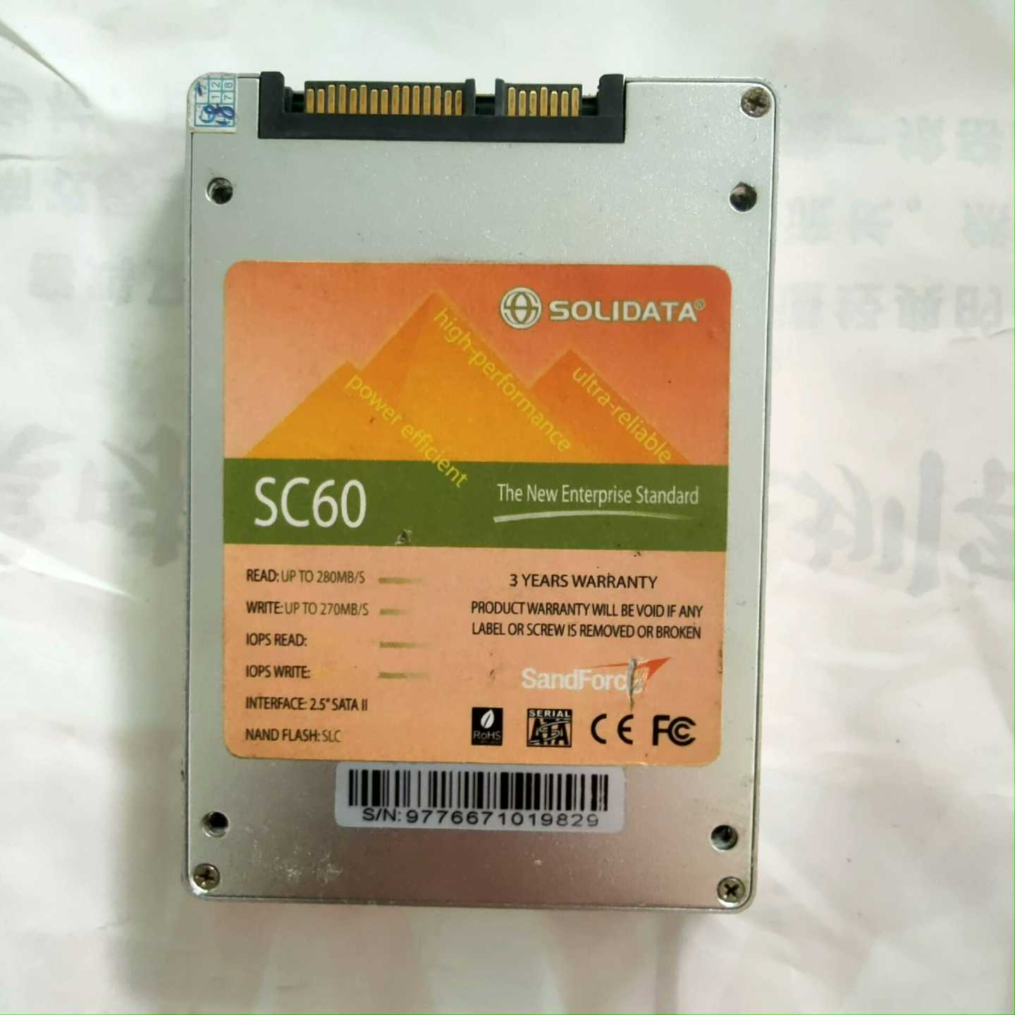 出几个slc固态硬盘64g,标价是k5sc60单个--议价商品