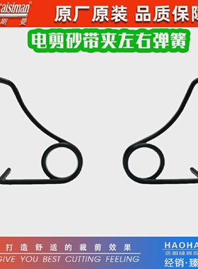 凯斯曼原装电剪砂带夹弹簧ESM直刀裁剪机纱带左右压板簧DE231232