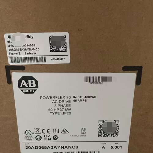 询-20AD065A3AYNANC0三相输入480VAC6