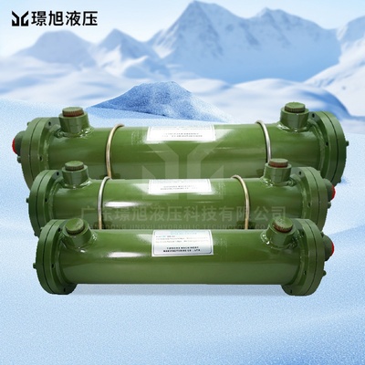 列管式散热器挤压机液压油冷却器不锈钢水冷冷凝器液压站换热器