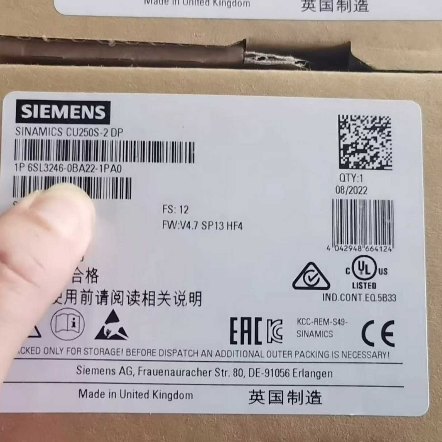 6SL3246-0BA22-1PA0【询价】