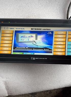 MT8100i威纶通触摸屏图片就是实物成色如图外壳没有破议价商品