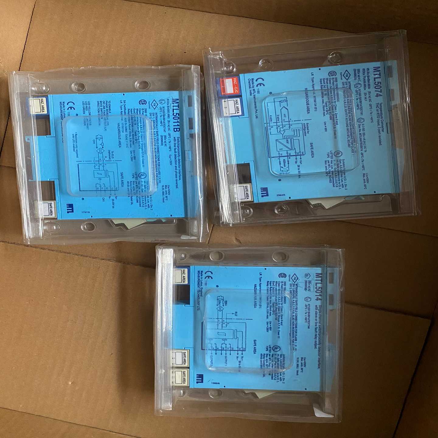 MTL5074、MTL5014、MTL5011B各一个，询价