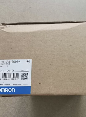 议价Omron/OMRONCP1E-E40DR-A 可程式设计控制器