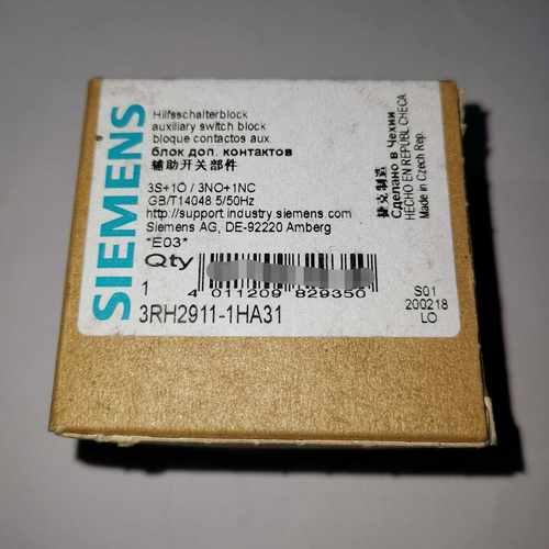 3RH2911-1HA31  辅助触点~询价