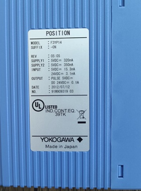 议价现货销售YOKOGAWA横河F3YP140N原装拆机成色漂亮实拍包好