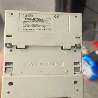 议价施耐德TSXCANTDM4拆机件成色如图功能正常