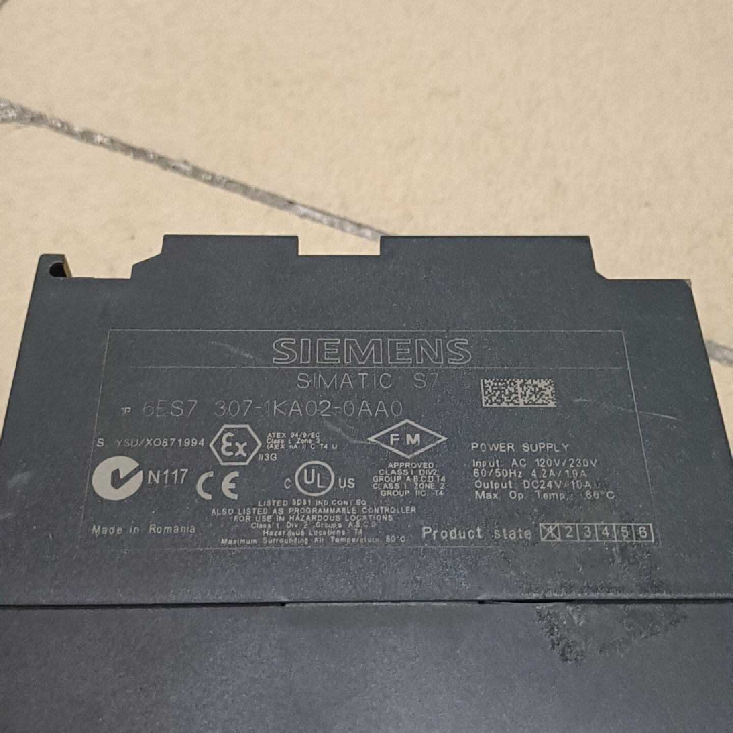 西门子PLC电源模块,6ES7307-1KA02-0AA0,--议价商品
