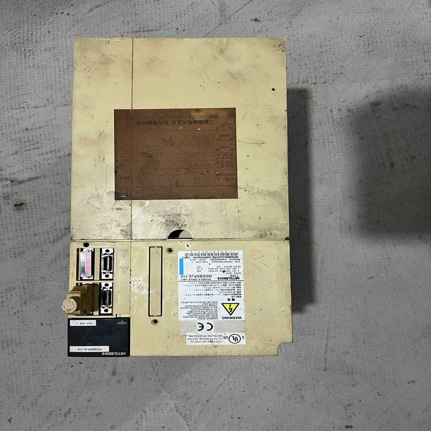 三菱主轴驱动器MDS-B-SPJ2-110包好用议价--议价商品