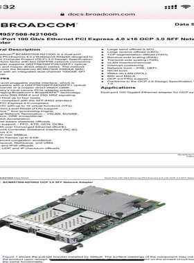 BroadcomBCM957508-N2100Gocp3询价