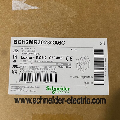 议价Servo Motor Model Bch2mr3023ca6c Br New  Original适用