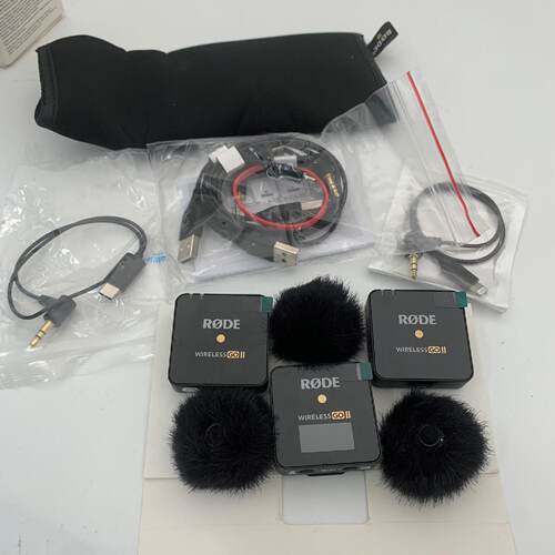 询价-议价议价议价RODE罗德wirelessgoII一拖二无线领夹麦克洁川
