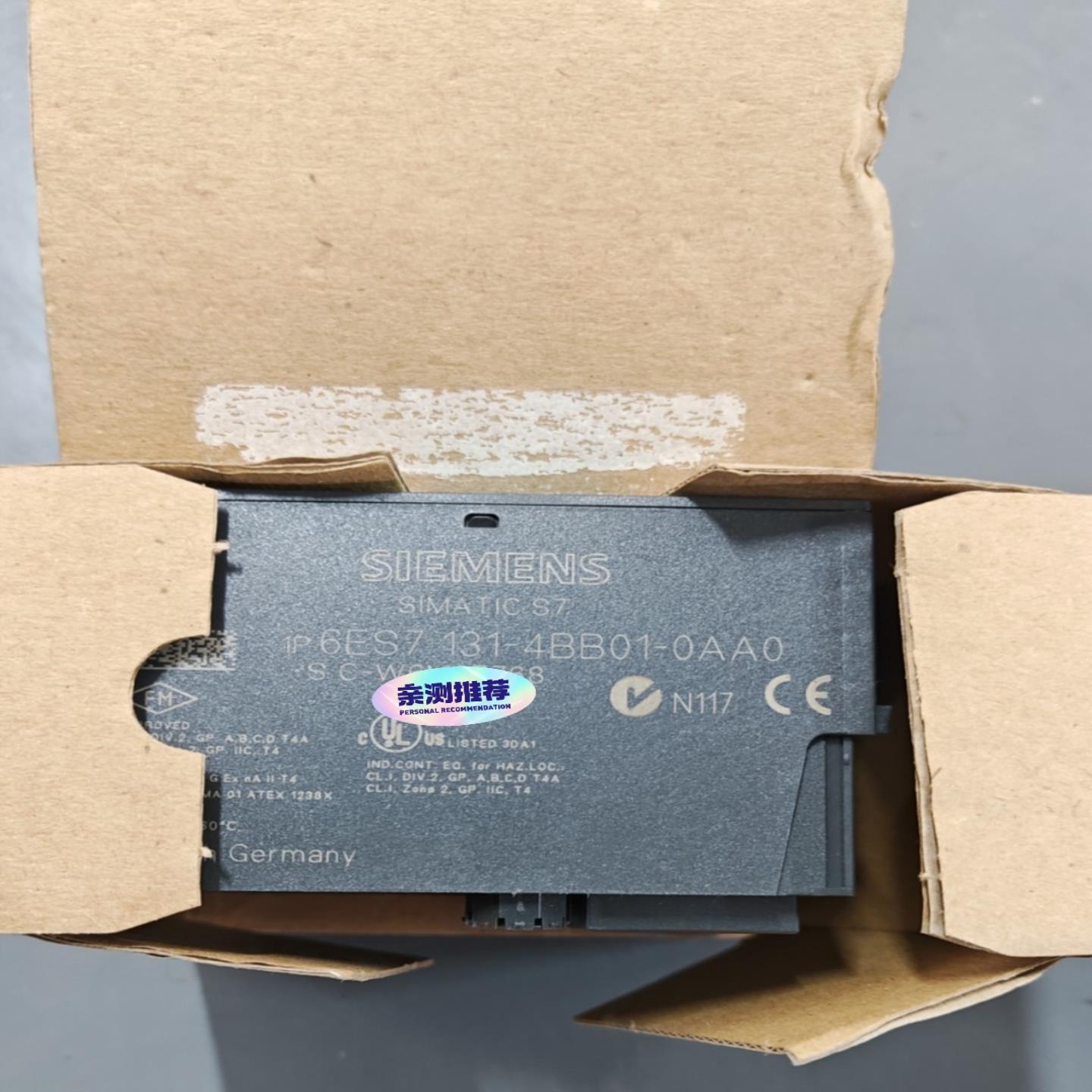 SIMATIC S7模块型号6ES7 131-4BB；议价