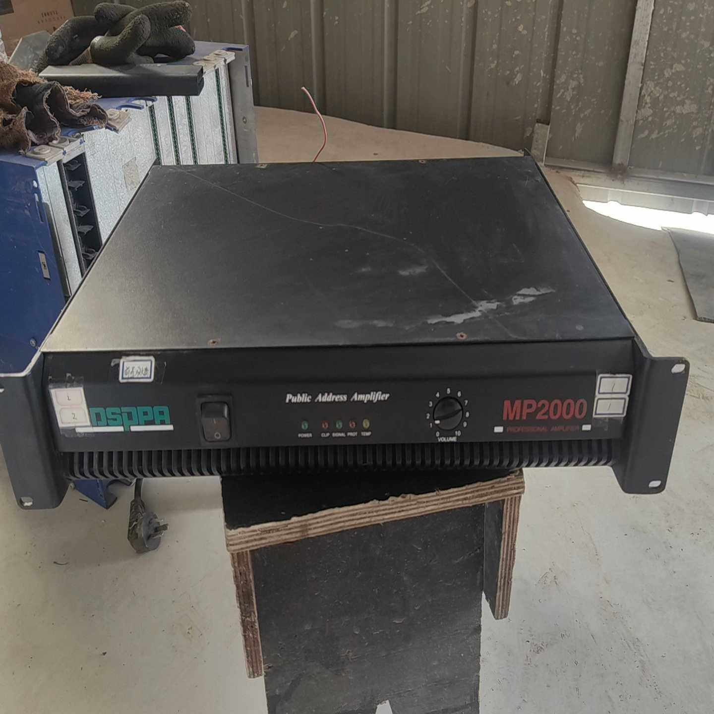 迪士普MP2000 纯后级广播功放，原装正品实物图拍摄~议价