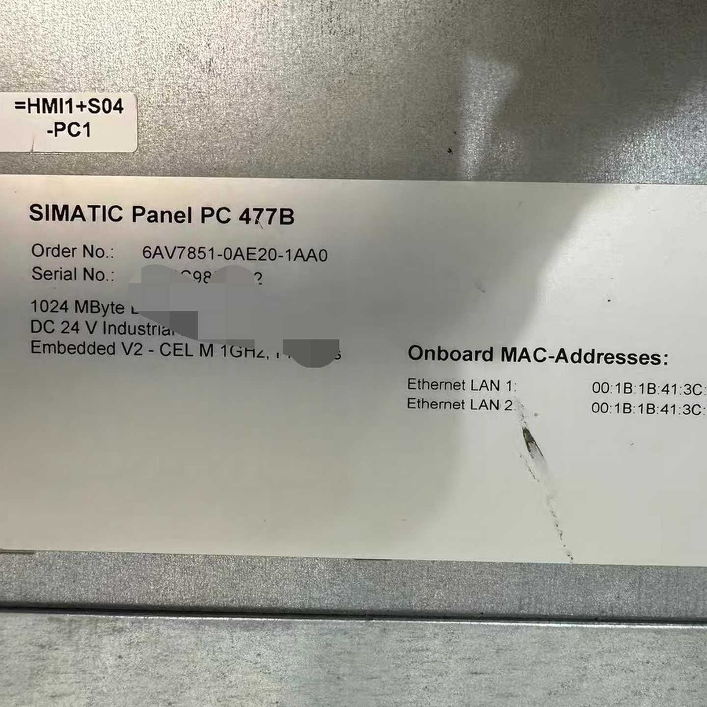 6AV7851-0AE20-1AA0橙色新功能完好，少量现货--议价商品