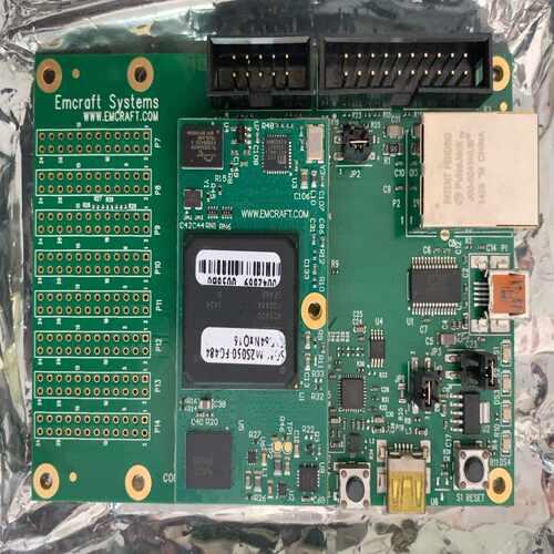 一张开发板，emcraft开发板，m2s050-fgg484适用