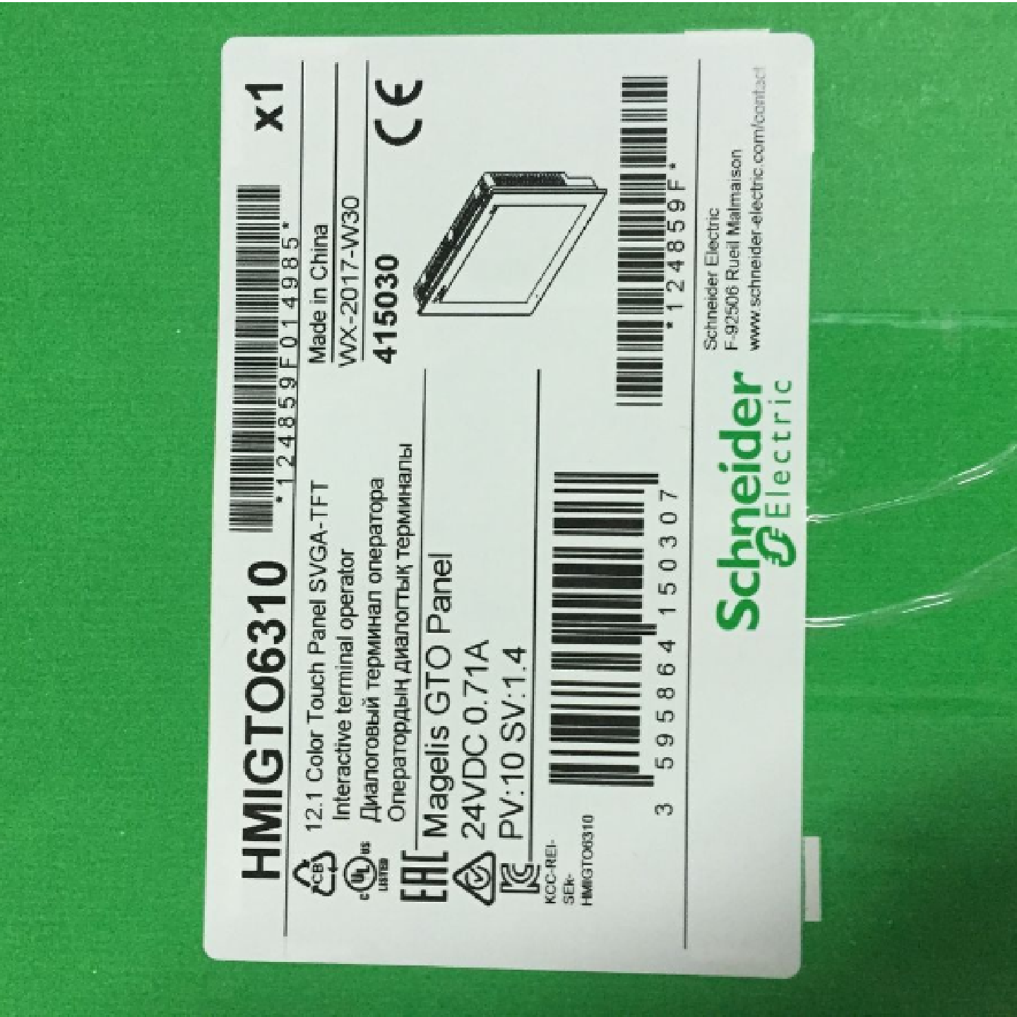 议价施耐德触控屏幕HMIGTO6310,全新原装正品,假一罚十 特价促