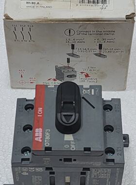 ABB OT80F3 1SCA105798R1001 Interruptor Desconector 80A 3P