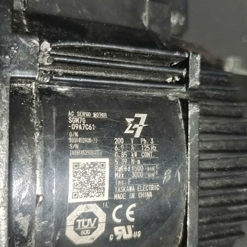 询-安川伺服电机SGm7G一09A7C61功能正常