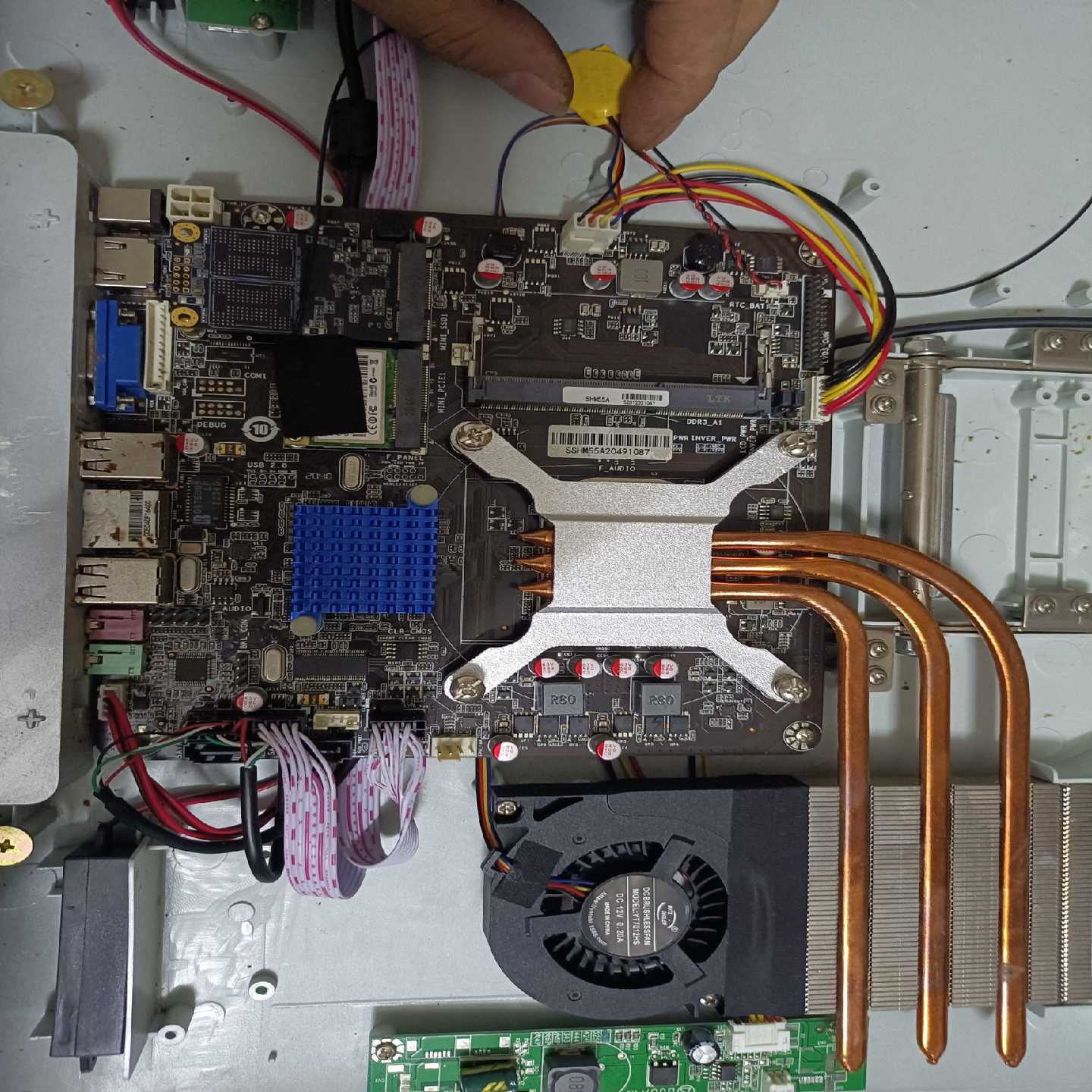 HM55一体机主板带i3-370CPU正常使用，-议价