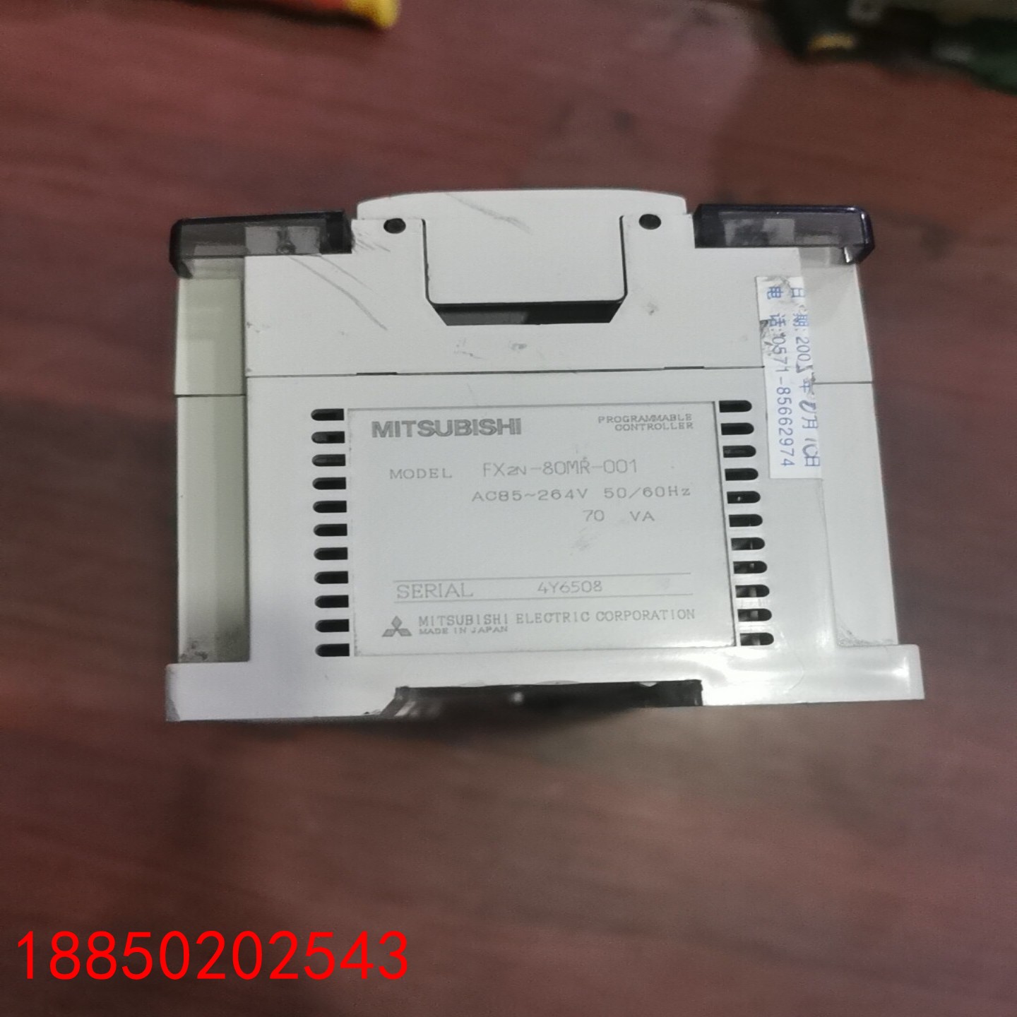 【请询价】三菱PLCFX2N-80MR-001拆机正品 成色实物拍摄