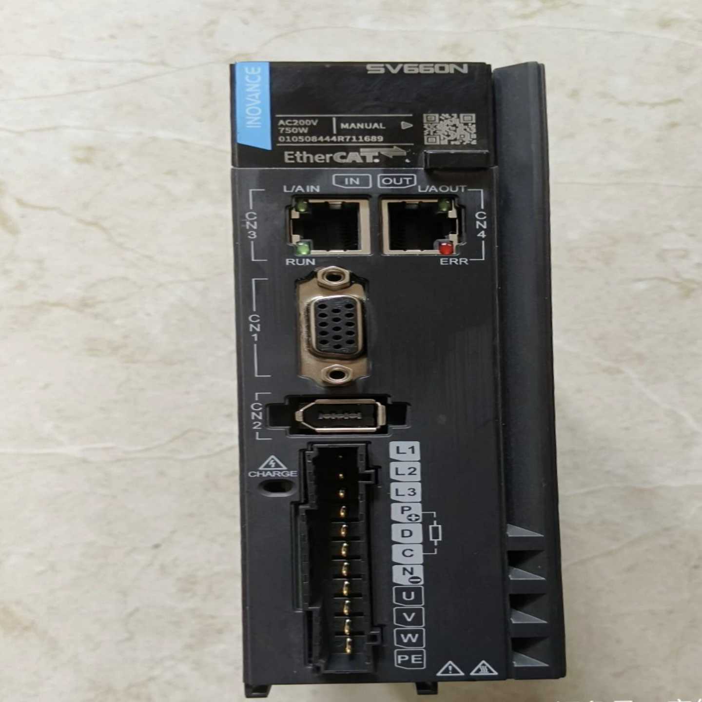 咨询-汇川伺服驱动器SV660NS5R5I，750w，几乎，