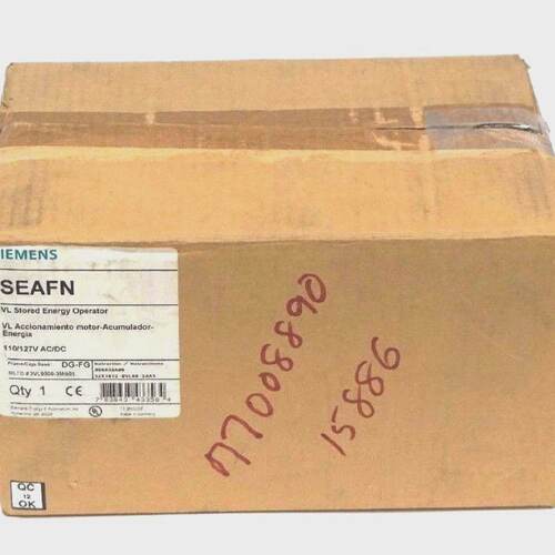 Neuf Siemens SEAFN Vl Stocks nergie Oprateur Disjoncteur 110