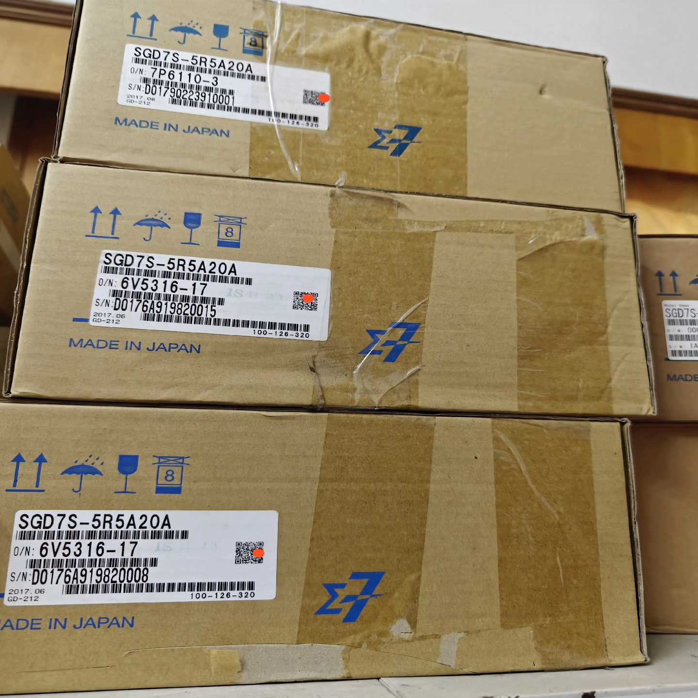 【议价】SGD7S-5R5A20A/SGD7W-1R6A20A/SG