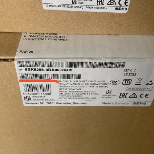 询-6GK52080BA002AC2电气交换机模块的联系